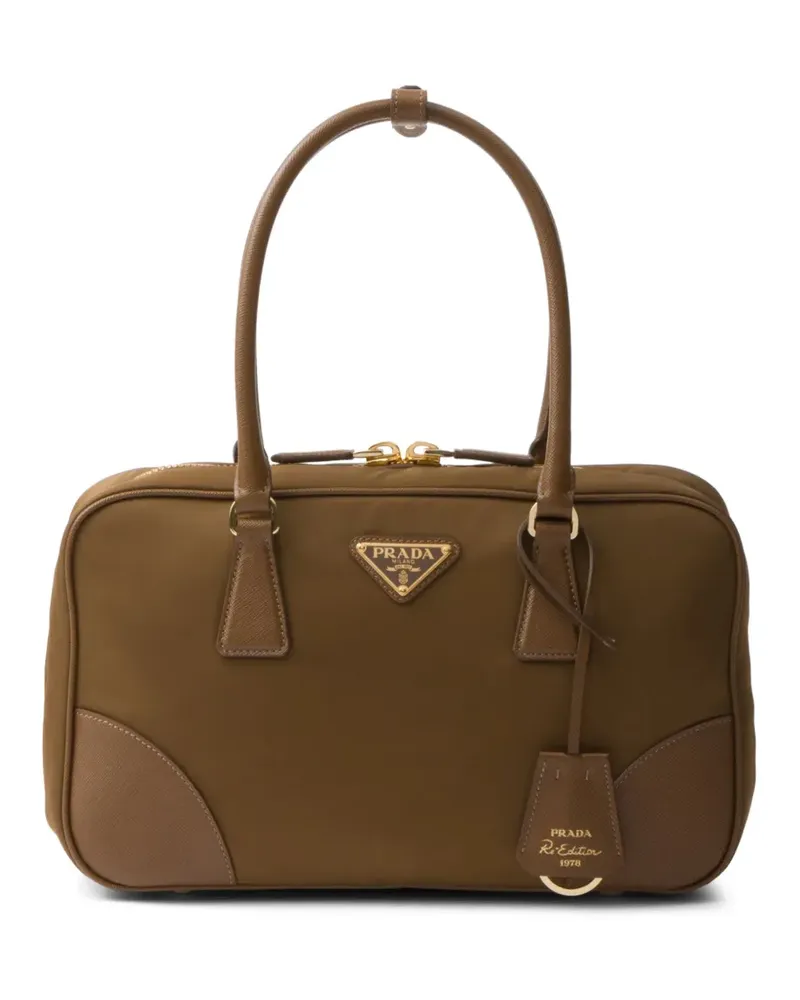 Prada Mittelgroße Re-Edition 1978 Handtasche - Braun Braun