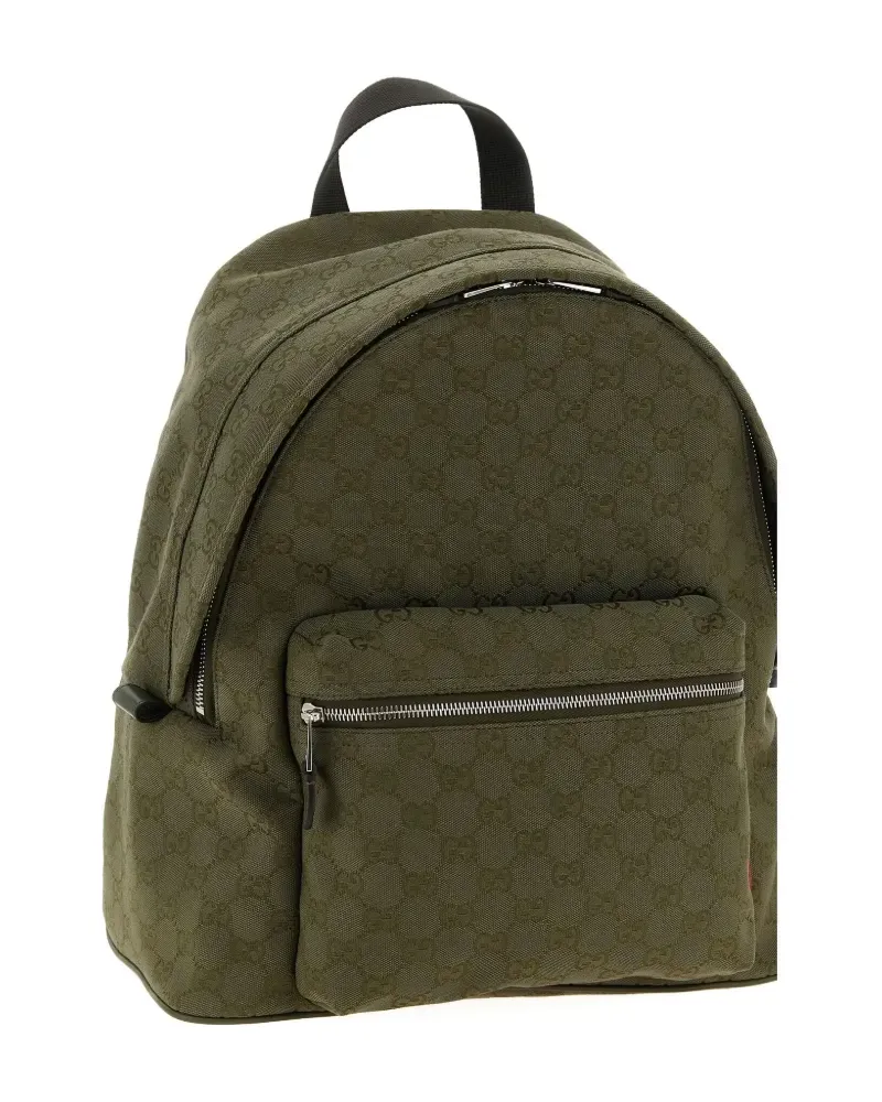 Gucci Mittelgroßer GG Rucksack - Grün Grün