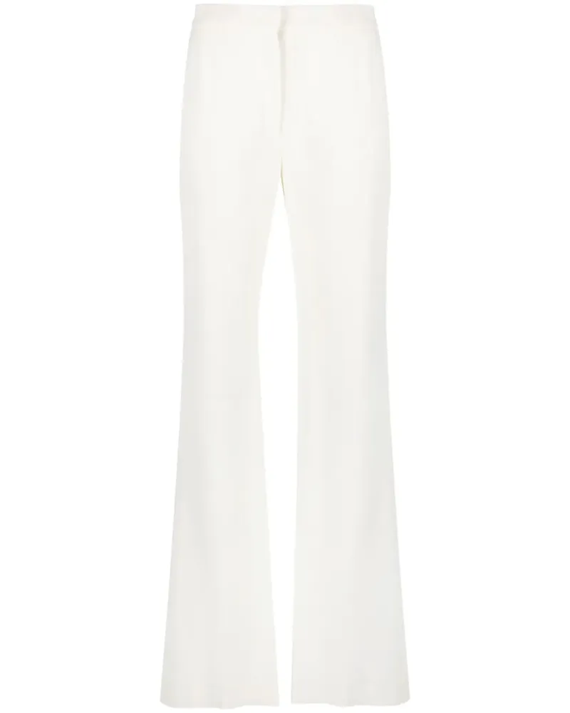 Moschino Ausgestellte Hose - Weiß Weiß