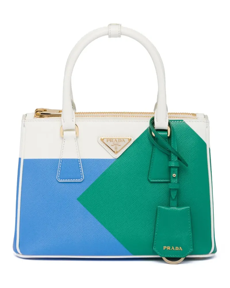 Prada Kleine Galleria Handtasche - Grün Grün