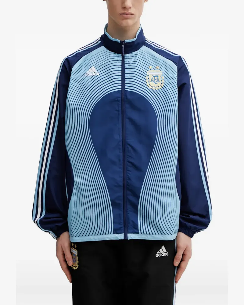 adidas Sweatshirt mit Logo-Print - Blau Blau