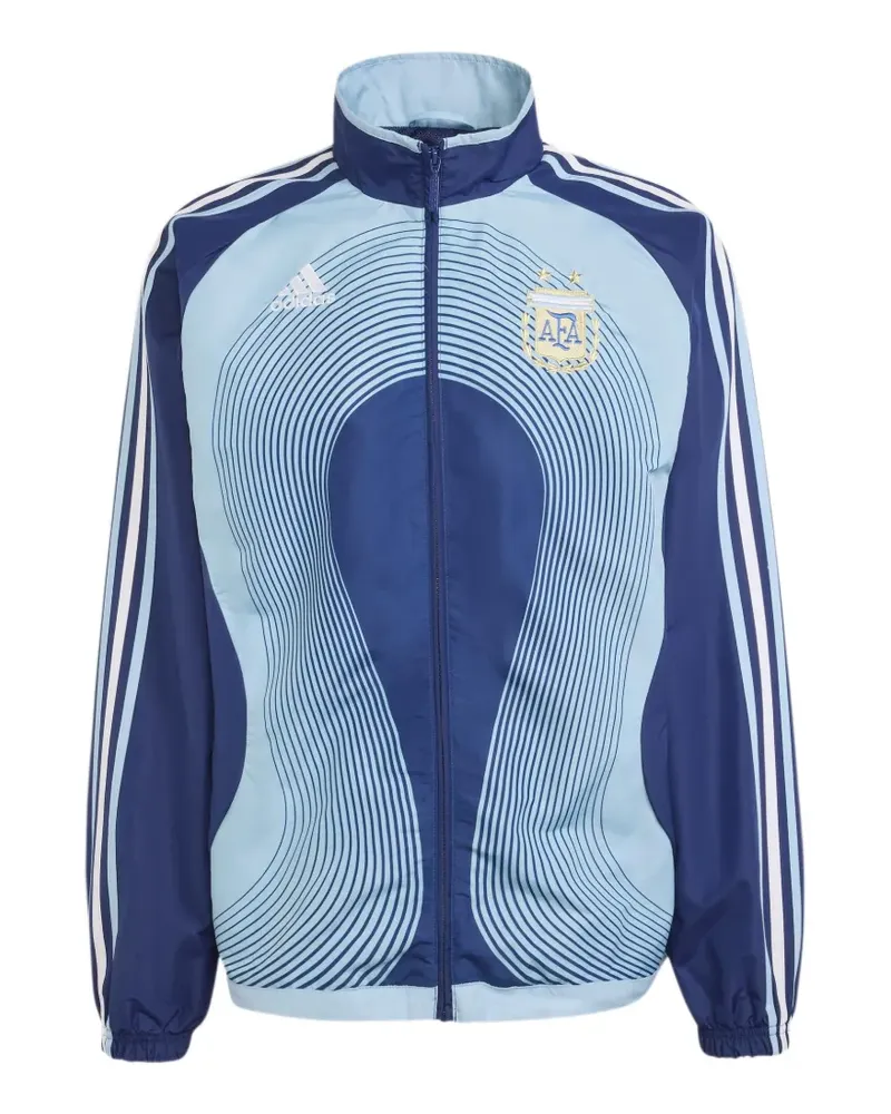 adidas Sweatshirt mit Logo-Print - Blau Blau