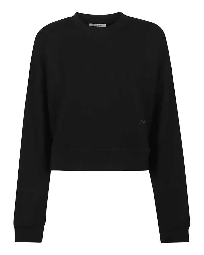 HINNOMINATE cropped sweatshirt - Schwarz Schwarz