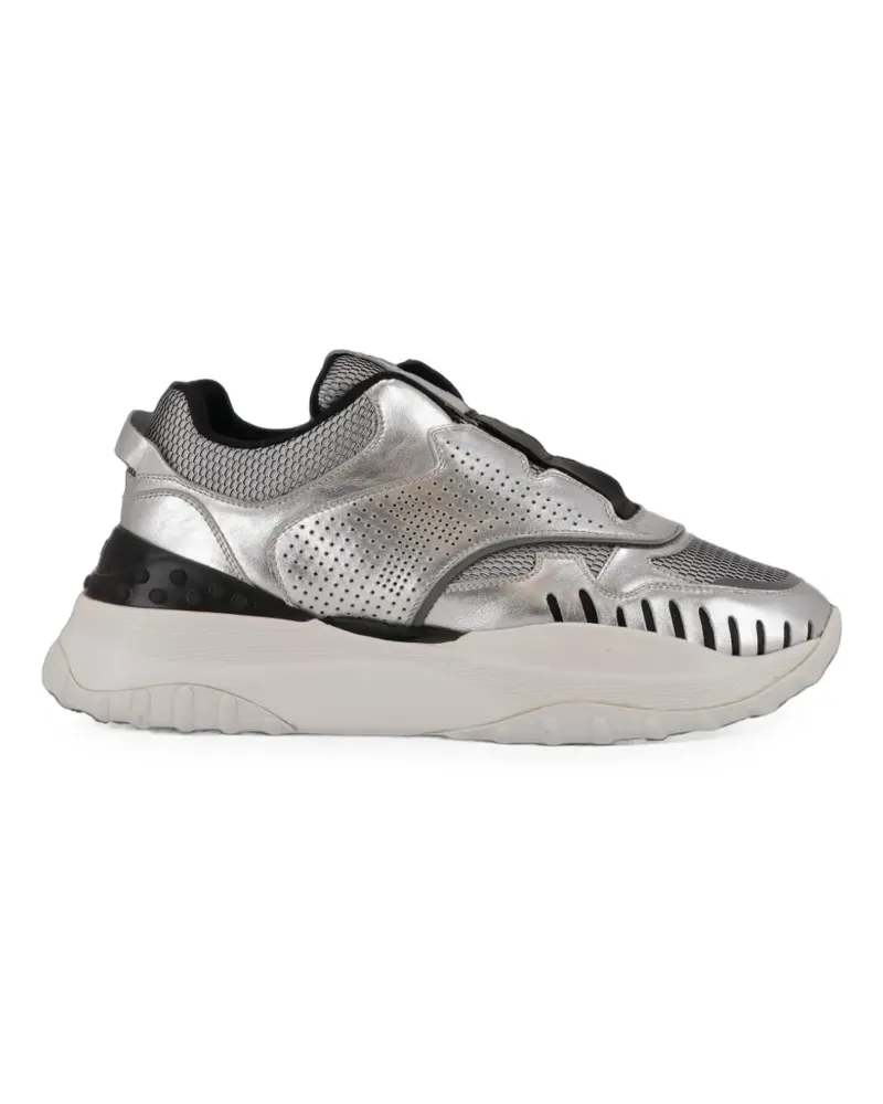 TOD'S Perforierte Sneakers - Silber Silber