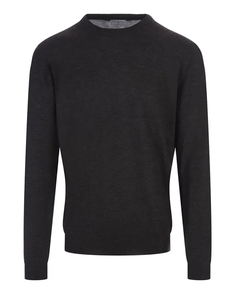Fedeli Argentina Pullover mit rundem Ausschnitt - Schwarz Schwarz