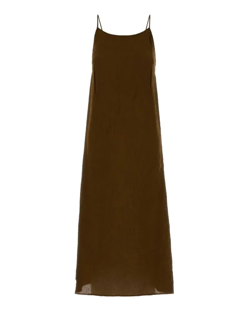 Uma Wang mud jersey anaya dress - Braun Braun