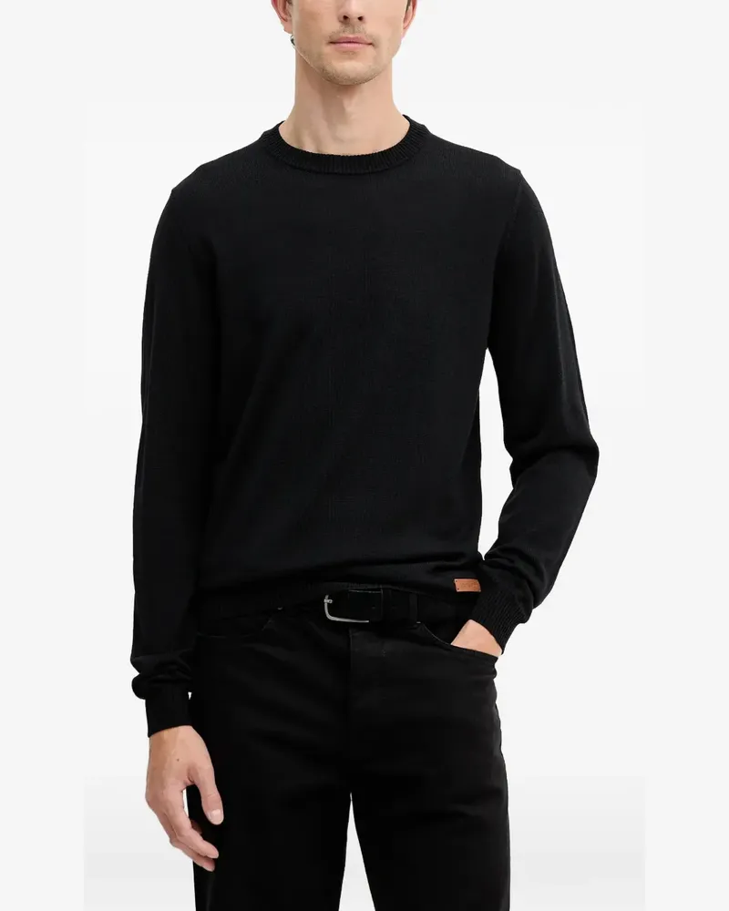 Trussardi crew neck sweater - Schwarz Schwarz