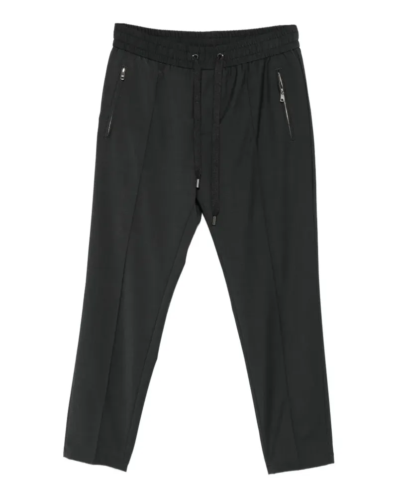 Dolce & Gabbana zip drawstring trousers - Grau Grau