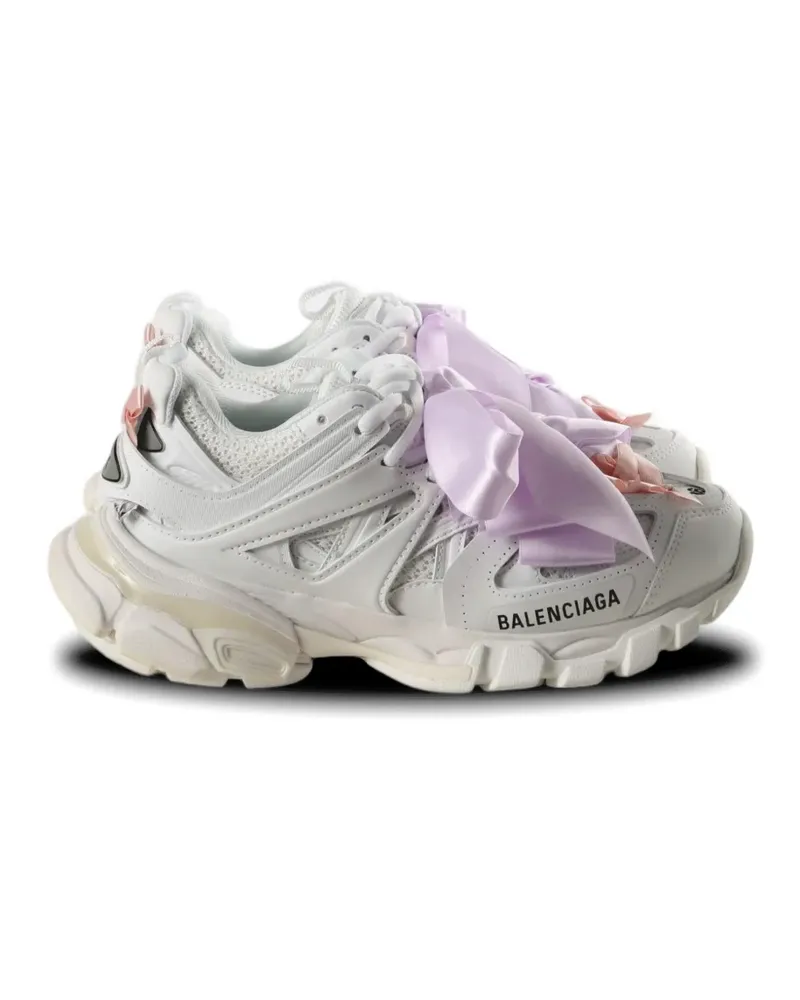 Balenciaga Track bow-embellished sneakers - Weiß Weiß