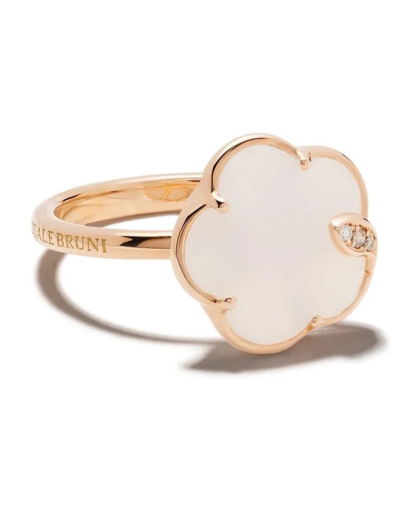 Pasquale Bruni 18kt 'Petit Joli' Rotgoldring mit Diamanten - Rosa Rosa
