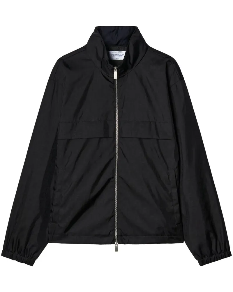 OFF-WHITE Jacke mit Reißverschluss - Schwarz Schwarz