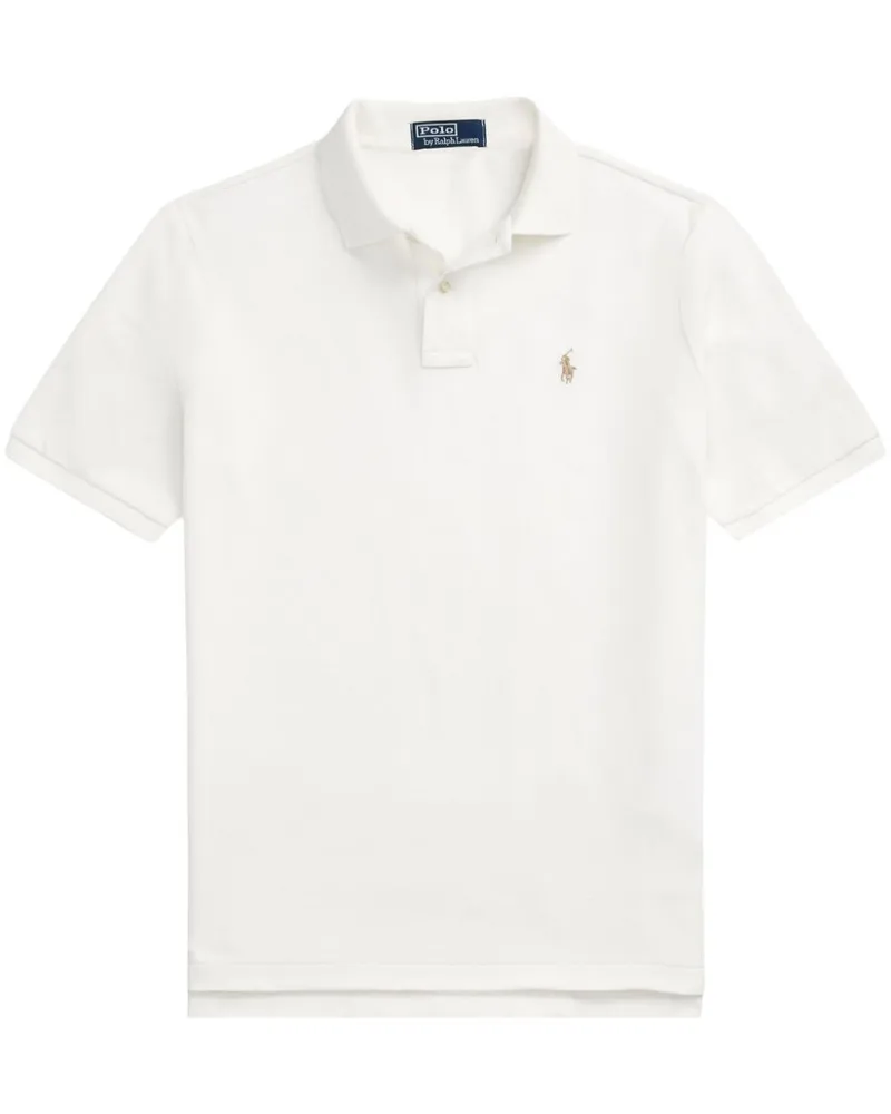 Ralph Lauren Poloshirt mit Polo Pony-Stickerei - Nude Nude