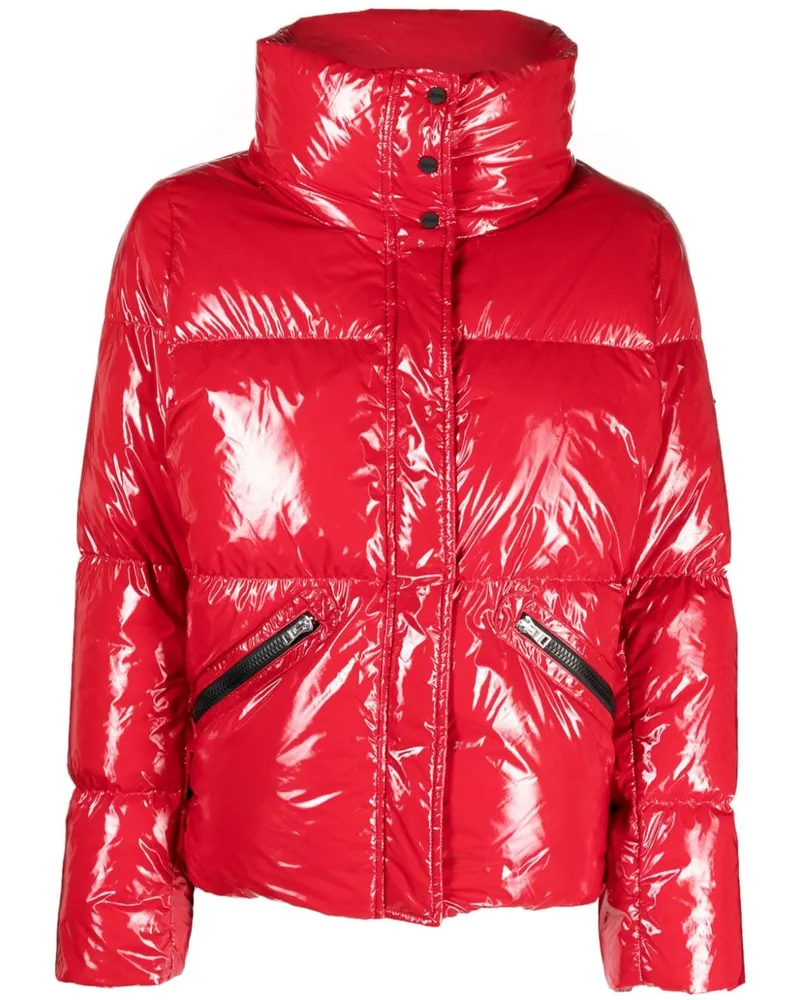 Herno Daunenjacke mit Stehkragen - Rot Rot