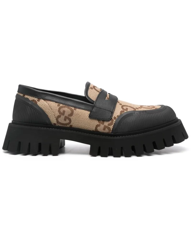 Gucci Maxi GG Loafer mit Einsätzen - Schwarz Schwarz