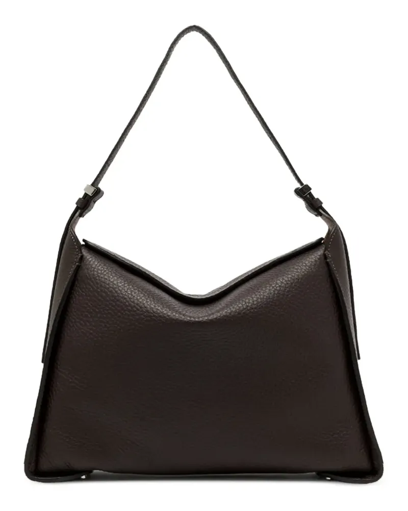 Gianni Chiarini Strukturierte Schultertasche - Braun Braun