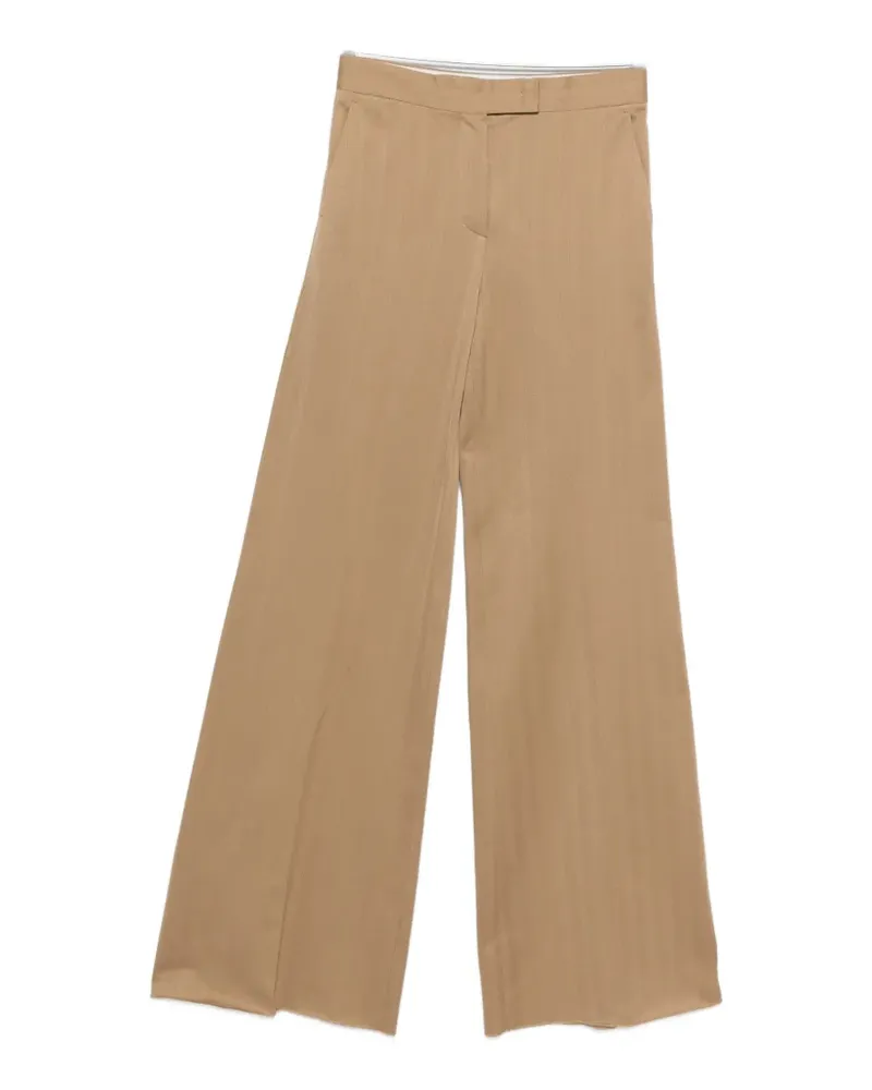 Max Mara Mxmoliato palazzo pants - Nude Nude