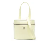 Umhängetasche aus Faux Leder - Gelb