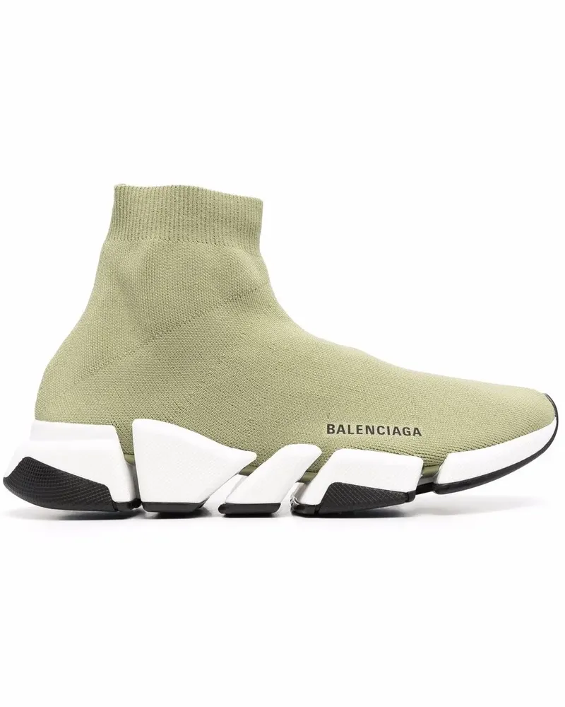 Balenciaga Speed 2.0 Sock-Sneakers - Schwarz Schwarz