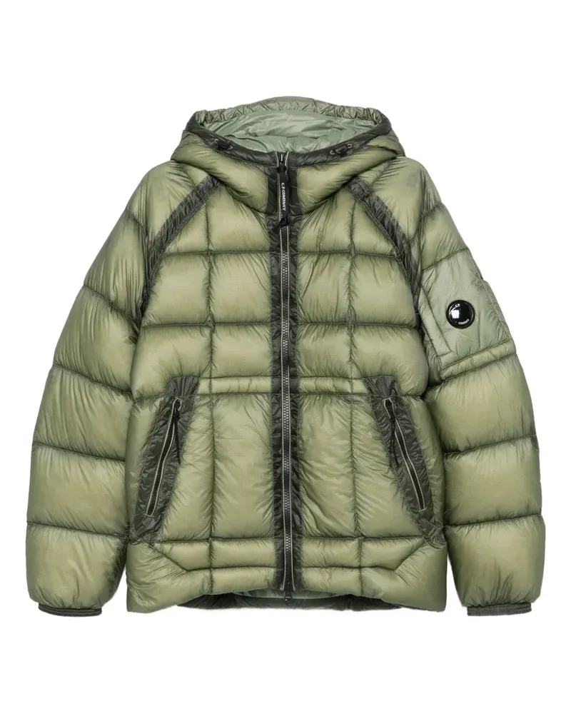 C.P. Company Kapuzenjacke mit Linsen-Detail - Grün Grün
