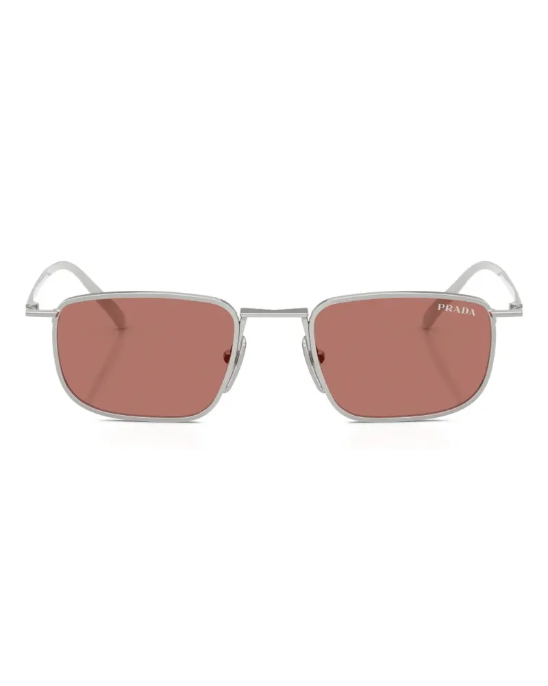 Prada square frame sunglasses - Silber Silber