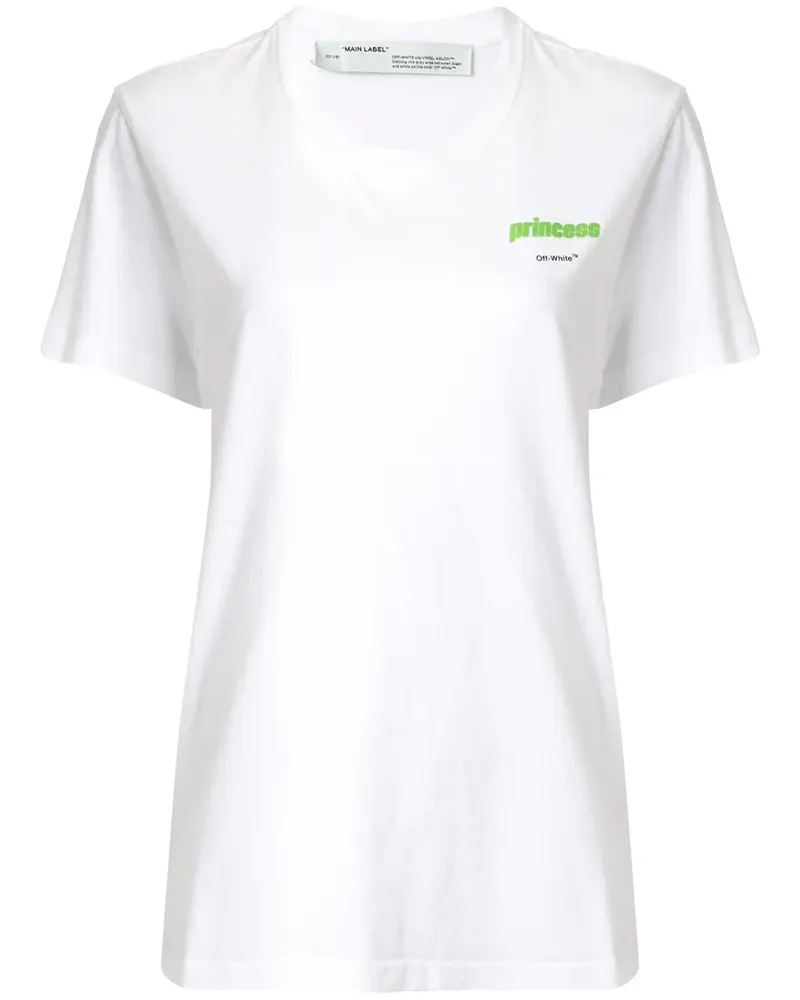 OFF-WHITE Princess' T-Shirt - Weiß Weiß