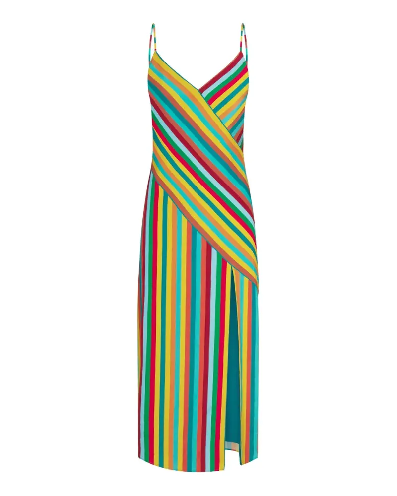 Simon Miller Maude striped midi dress - Grün Grün