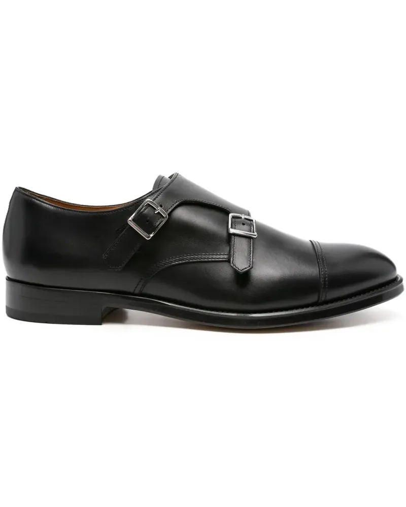 Doucal´s Monk-Schuhe mit doppelter Schnalle - Schwarz Schwarz