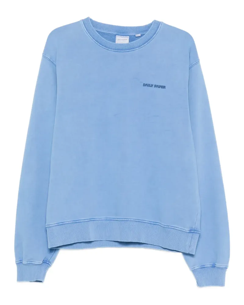 Daily Paper Sweatshirt mit Rundhalsausschnitt - Blau Blau