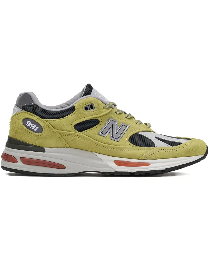 New Balance 991v2 "Silver Blue" Sneakers - Gelb Gelb