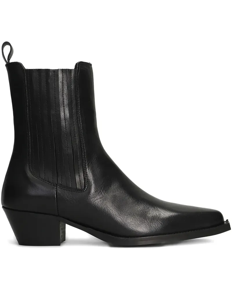 Bibi Lou Denef pull-tab boots - Schwarz Schwarz