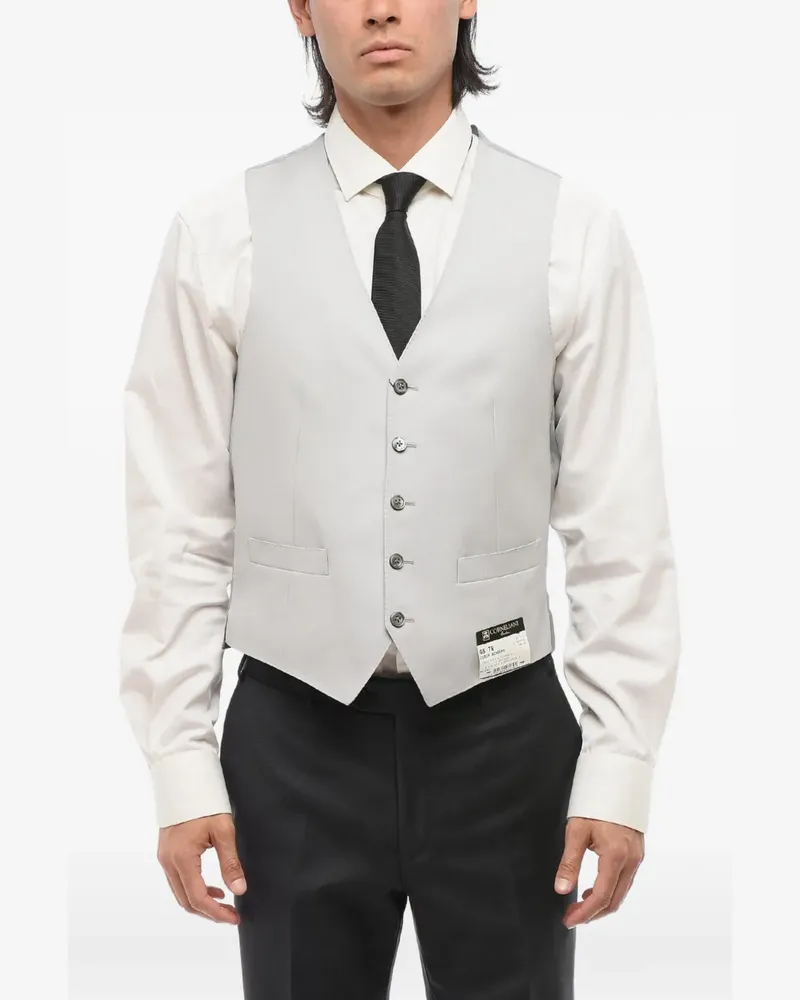Corneliani V-neck waistcoat - Grau Grau