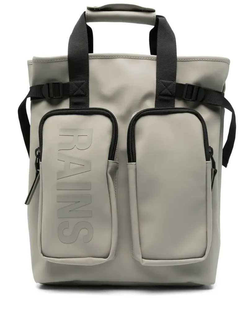 RAINS Texel Tote Rucksack - Grau Grau
