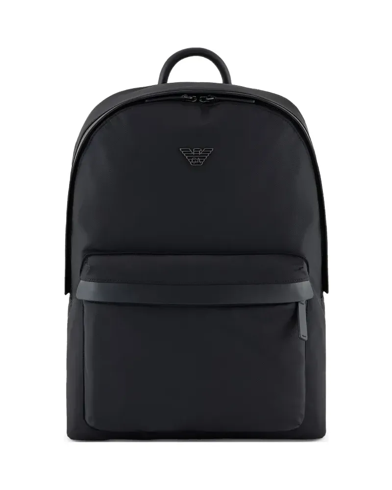 Emporio Armani Zaino Rucksack - Schwarz Schwarz