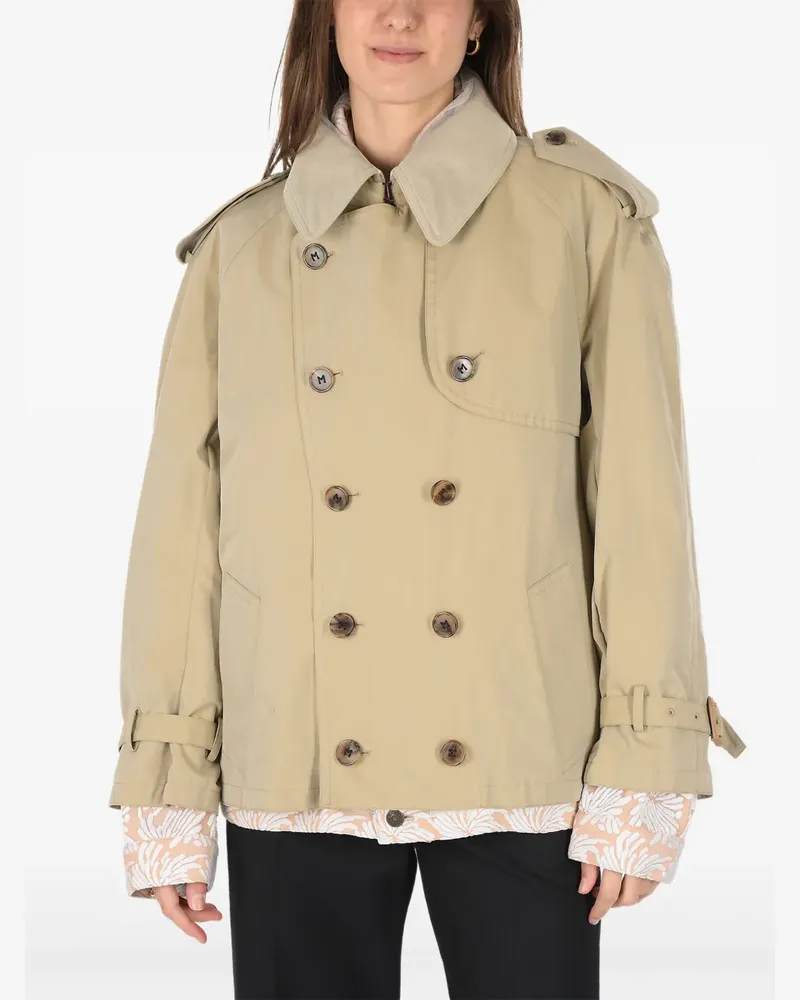 Maison Margiela Doppelreihiges Sakko - Nude Nude