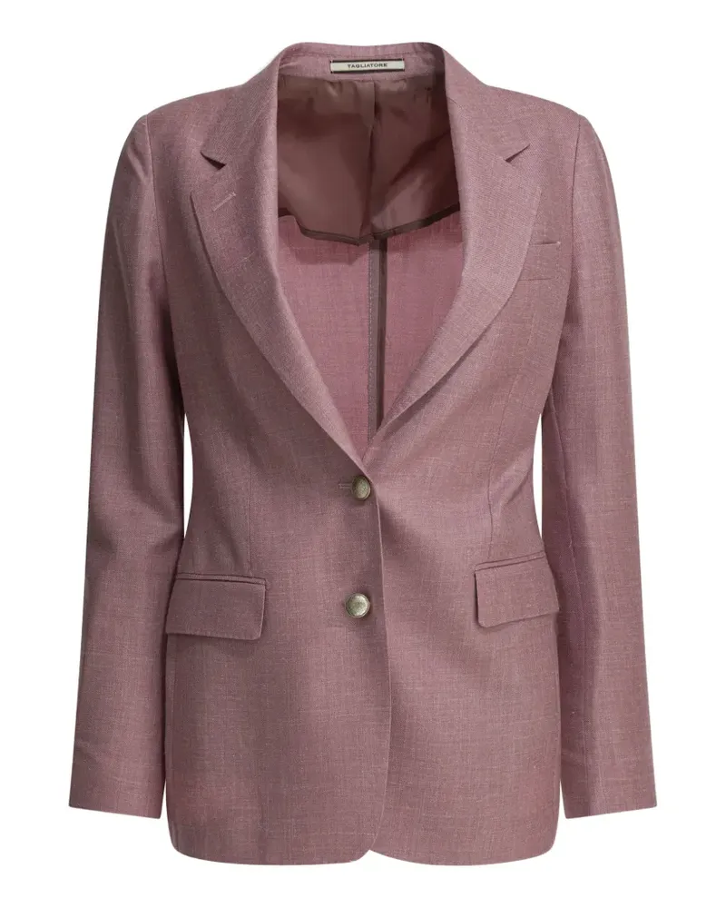Tagliatore virgin wool blazer - Rosa Rosa