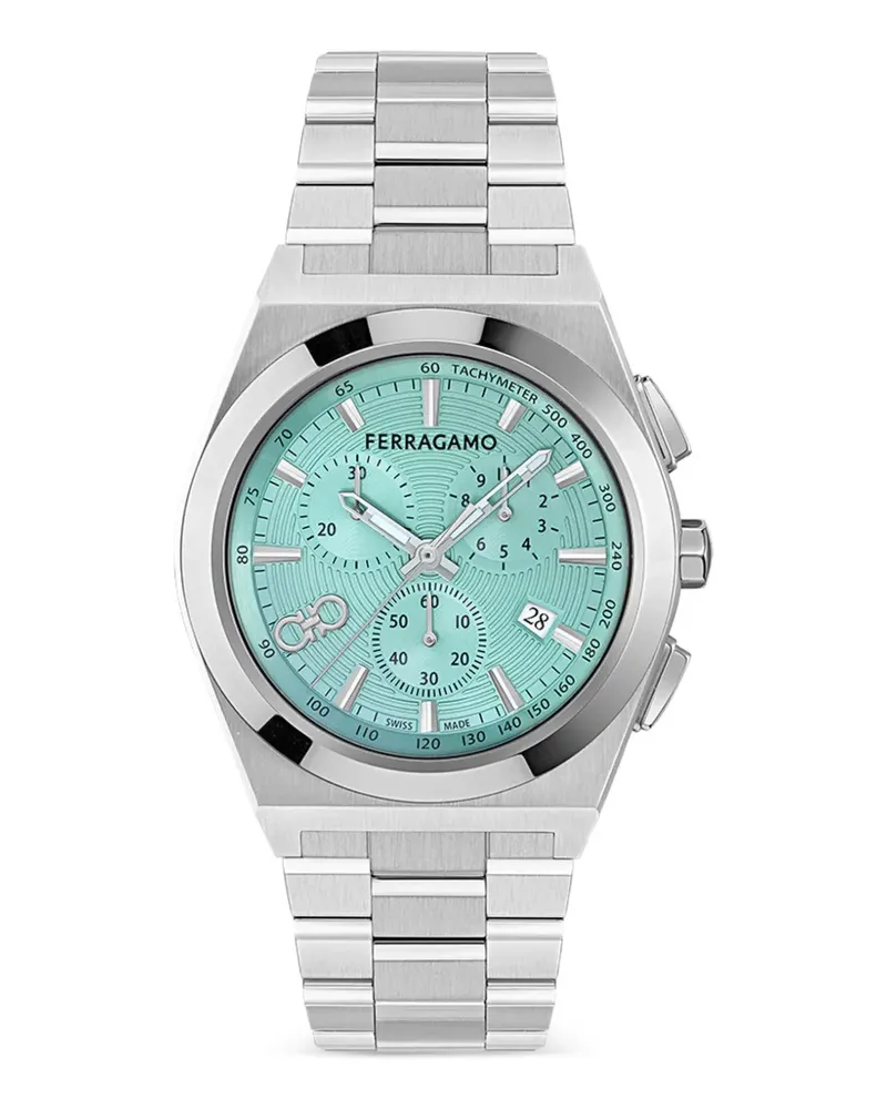 Ferragamo Vega Upper East 40mm watch - Grün Grün