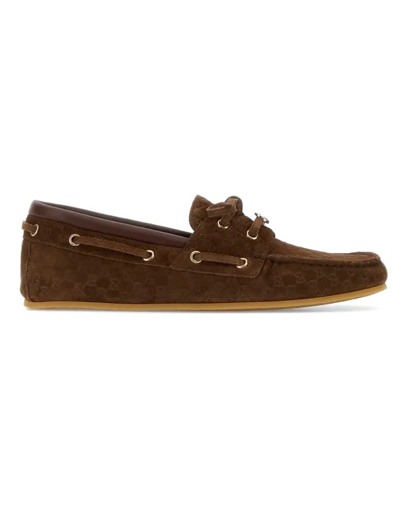 Gucci suede loafers - Braun Braun
