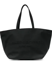 Alexander Wang Punch Handtasche mit Logo-Prägung Schwarz