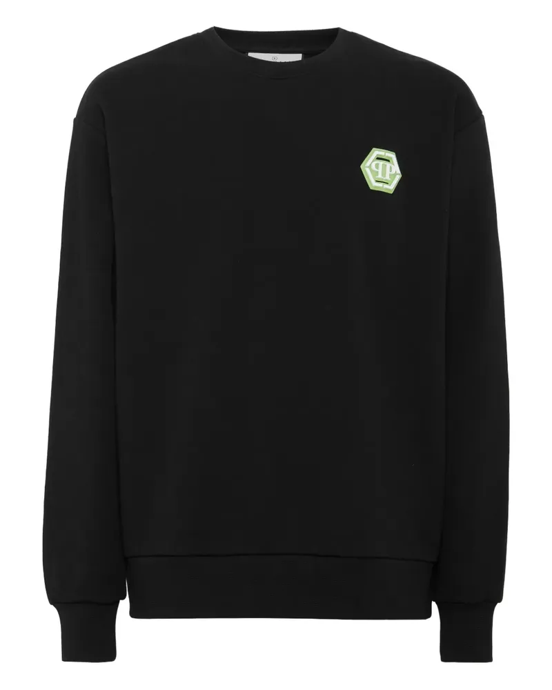 Philipp Plein Klassisches Sweatshirt - Schwarz Schwarz