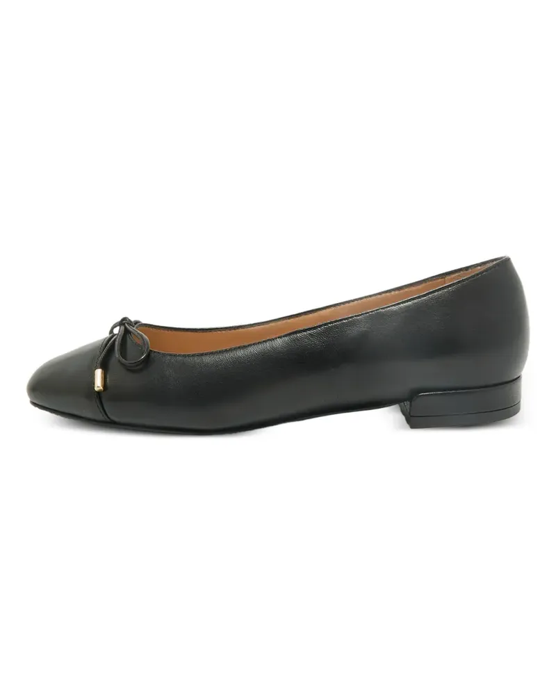 Stuart Weitzman Ballerinas mit Schleifendetail - Schwarz Schwarz