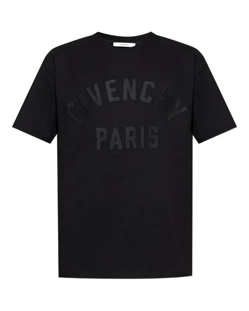 Givenchy T-Shirt mit Logo - Schwarz Schwarz