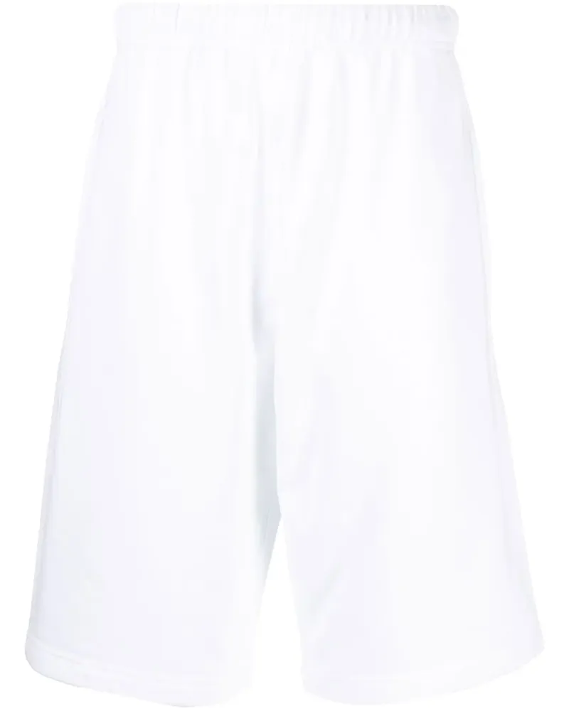 Kenzo Joggingshorts mit Logo-Stickerei - Weiß Weiß