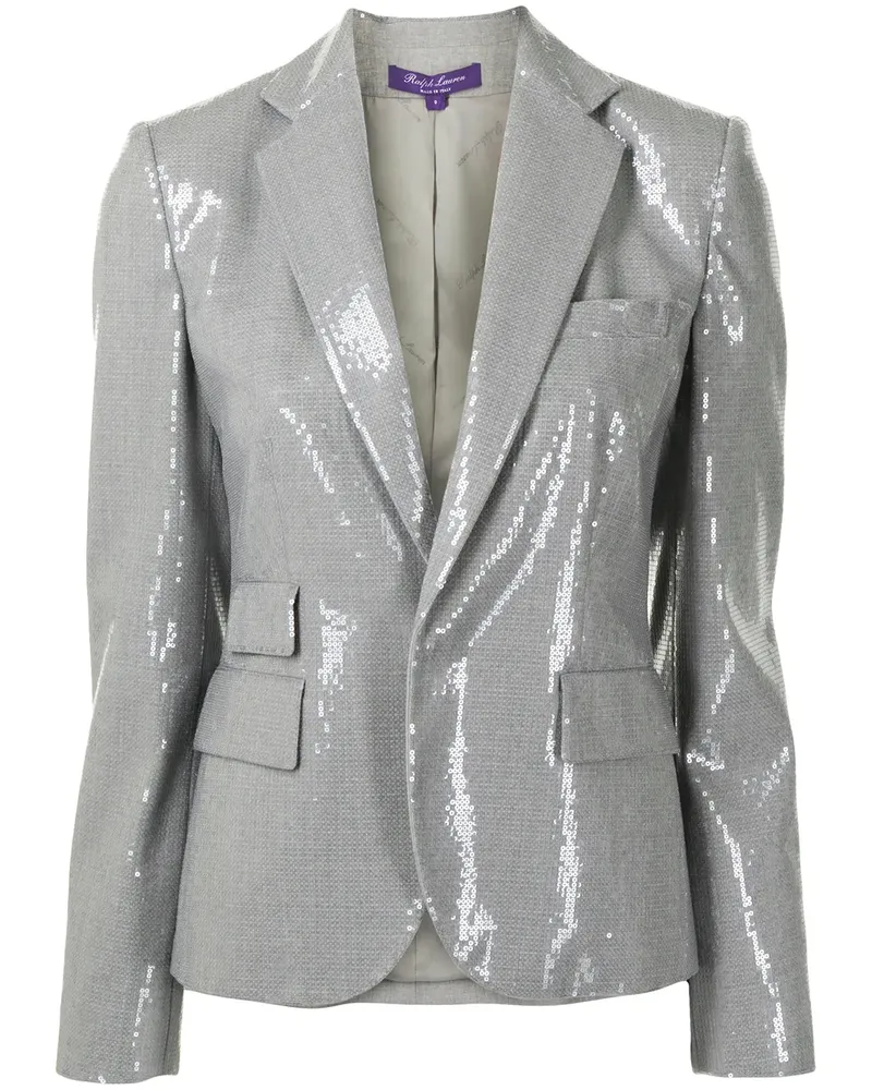 Ralph Lauren Einreihiger Blazer - Grau Grau