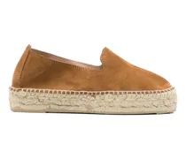 suede espadrilles - Braun