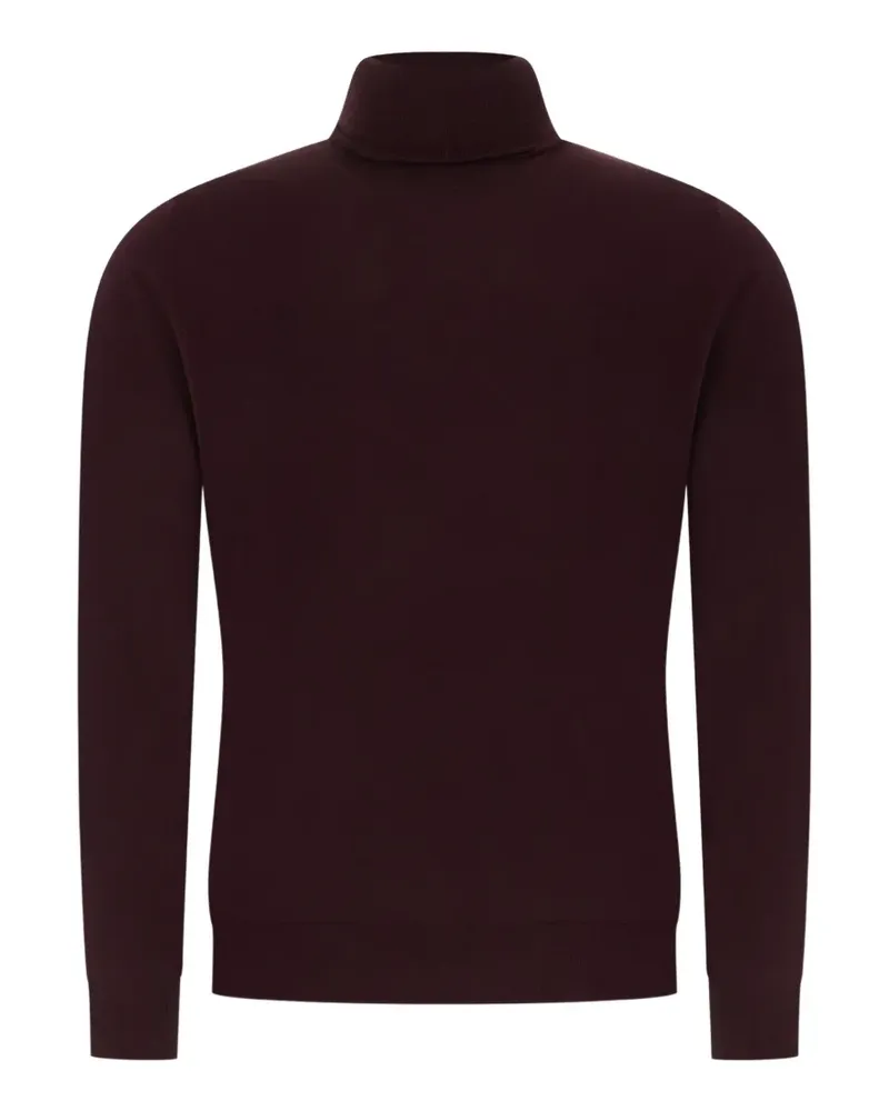 Customer Lovers roll-neck fine-knit sweater - Rot Rot