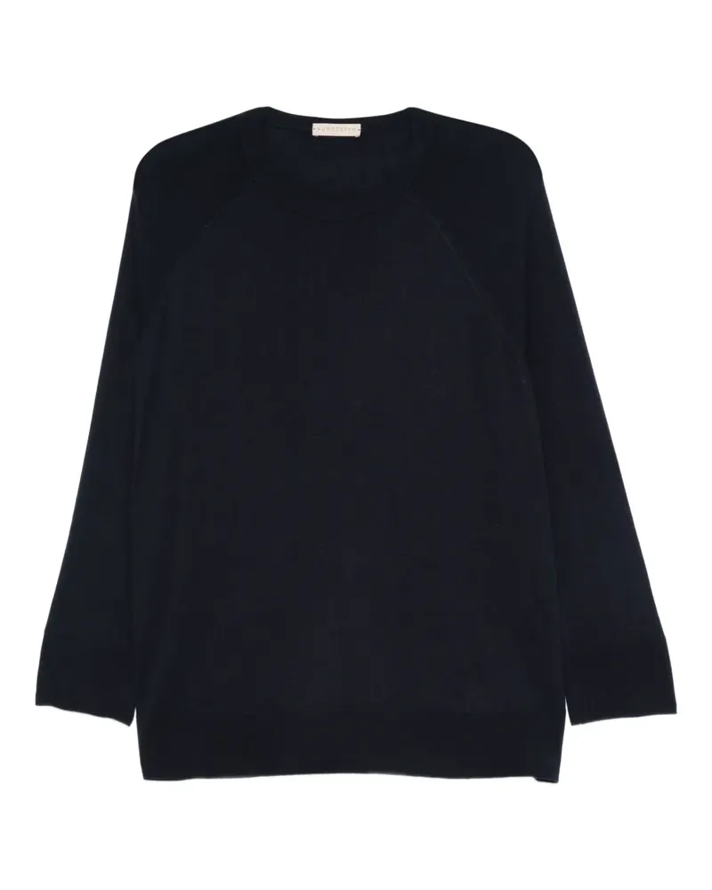 Purotatto raglan-sleeve sweater - Blau Blau