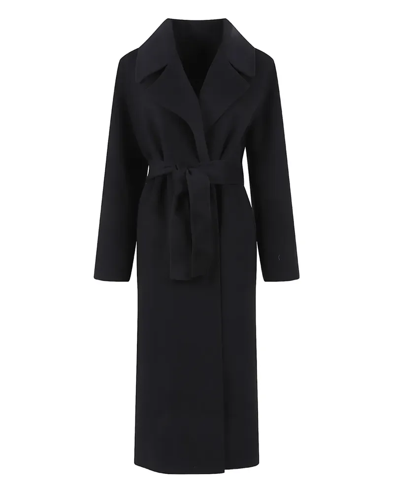 Alberta Ferretti belted coat - Schwarz Schwarz
