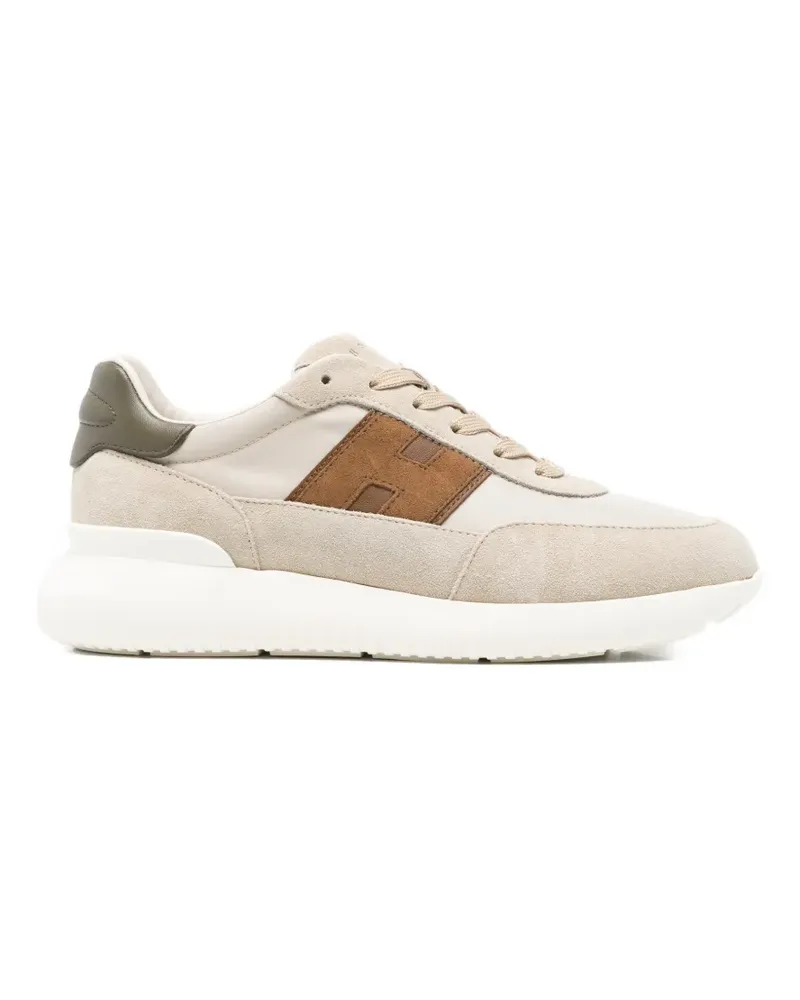 Hogan Sneakers mit Applikation - Nude Nude
