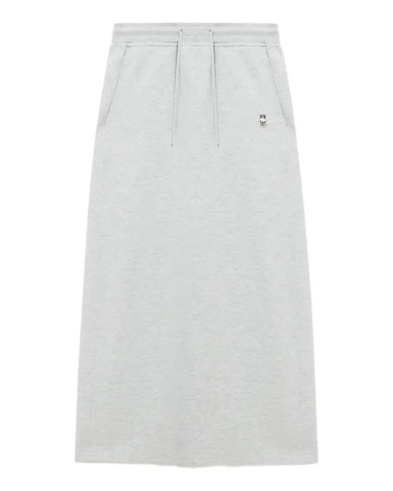 BAPE Maxirock mit Kordelzug - Grau Grau