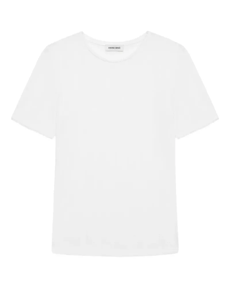 Anine Bing Pia T-Shirt - Weiß Weiß